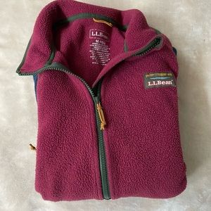 LLBean Mountain Classic Fleece Medium Regular